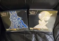 Pokemon TCG Mega Evolution Lucario & Gardevoir Center ETBs PC Exclusive - Image 1