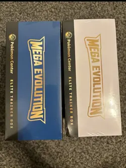 Pokemon Mega Evolution Pokemon Center Elite Trainer Box ETB Set of 2 Sealed - Image 5