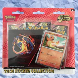 Pokemon TCG Ascended Heroes Tech Sticker Collection Charmander & Gastly 🔥💜 - Image 3