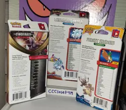 Pokemon Theme Decks X3 Sun & Moon Decidueye Ninetales Sword & Shield Cinderace - Image 4