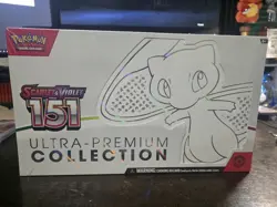 Pokemon Scarlet & Violet 151 Ultra Premium Collection Box Mew (See Photos/Tear) 820650855412 - Image 1