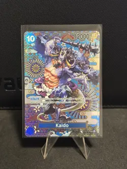 Kaido SP SEC OP04-044 OP05 Alternate Art One Piece Card English TCG Official - Image 1