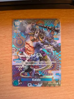 Kaido SP SEC OP04-044 OP05 Alternate Art One Piece Card English TCG Official - Image 1
