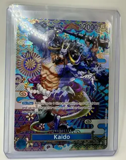 Kaido SP SEC OP04-044 OP05 Alternate Art One Piece Card English TCG Official - Image 1