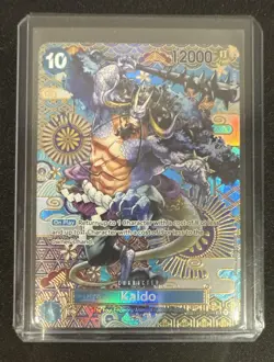 Kaido SP SEC OP04-044 OP05 Alternate Art One Piece Card English TCG Official - Image 3