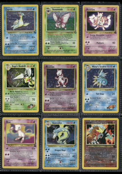 Vtg Pokemon Card Collection Lot Base Set 1st Edition Promo Binder Holos WOTC - Image 1