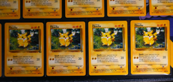 NM Pokemon (Jungle) PIKACHU 26-Card LOT Unlimited Non-Holo 60/64 Common Set WOTC - Image 5