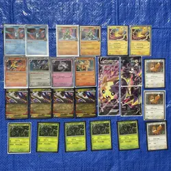 Pokemon TCG Card Mixed Card Lot Of 26 - Promos & Cosmo Foil Inserts - Image 1