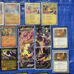 Pokemon TCG Card Mixed Card Lot Of 26 - Promos & Cosmo Foil Inserts - Image 3