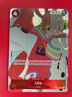 Uta (Gift Collection 2023) OP01-005 One Piece Promotion Cards Foil - Image 1