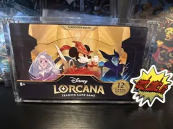 Disney Lorcana TCG the First Chapter Booster Box 1st Print Wave One, New Sealed - Image 1