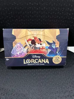 Disney Lorcana TCG the First Chapter Booster Box Sealed, 1st Print Wave One - Image 1