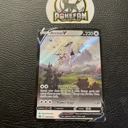 Arceus V SWSH204 SWSH: Sword & Shield Promo Cards Holo LP - Image 1