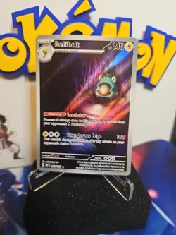 Pokemon Scarlet Violet Obsidian Flames Illustration Rare Bellibolt 201/197 Holo - Image 1