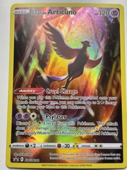 Pokemon Crown Zenith - Galarian Articuno - Black Star Promo NM - SWSH 282 - Image 1