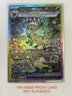 Umbreon Ex 161/131 Special SIR Prismatic Evolutions CUSTOM Fan Art 9 Card Set - Image 3