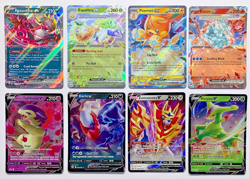 Pokemon Card Lot of 23, EX & V, Sword & Shield, Scalret & Violet, LP - NM - Image 1