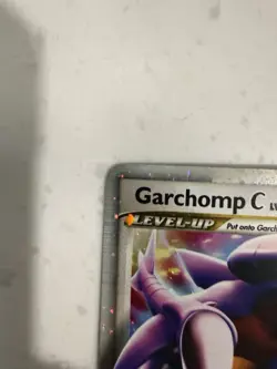 Garchomp C LV.X Pokemon trading card, 145/147 from the Supreme Victors expansion - Image 2