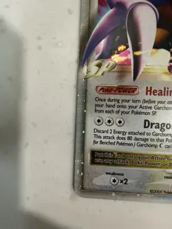 Garchomp C LV.X Pokemon trading card, 145/147 from the Supreme Victors expansion - Image 5