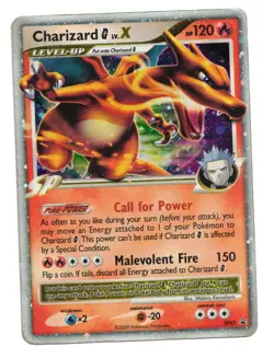Pokemon Card: Charizard Lv. X DP45 Promo Ultra Rare! GD - Image 1