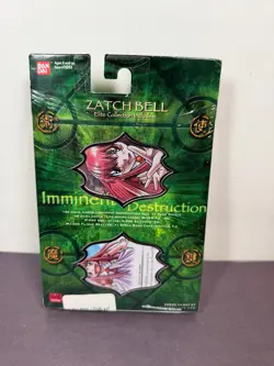Zatch Bell Card Battle Gathering Storm IMMINENT DESTRUCTION Set Deck TCG Green - Image 3