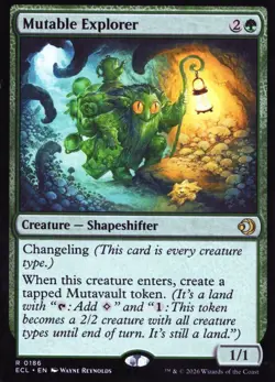 MTG Mutable Explorer Lorwyn Eclipsed - FOIL - Image 1