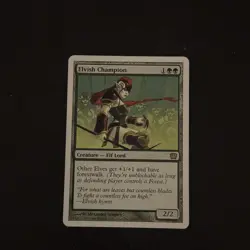 Magic The Gathering 9th Edition Elvish Champion #238 Lightly played - Image 1