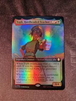 Toph, Hardheaded Teacher (Extended Art) Avatar: The Last Airbender Foil - Image 1