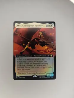 Suki, Courageous Rescuer (Extended Art) Avatar: The Last Airbender Foil - Image 1