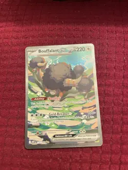 Bouffalant EX 170/086 - White Flare Special Illustration Rare Pokemon TCG MINT - Image 1