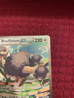 Bouffalant EX 170/086 - White Flare Special Illustration Rare Pokemon TCG MINT - Image 2