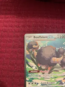 Bouffalant EX 170/086 - White Flare Special Illustration Rare Pokemon TCG MINT - Image 3