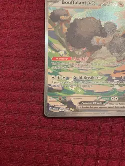 Bouffalant EX 170/086 - White Flare Special Illustration Rare Pokemon TCG MINT - Image 4