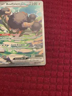 Bouffalant EX 170/086 - White Flare Special Illustration Rare Pokemon TCG MINT - Image 5