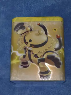 2022 POKEMON TCG Stacking Tin Electric Type!!!! 3 Booster Packs!!! - Image 2
