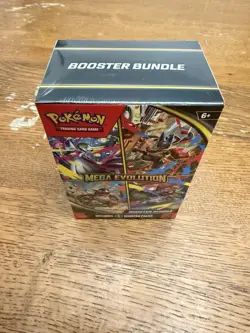 Pokemon TCG Mega Evolution Booster Bundle (6 Packs) Factory Sealed 2025 NEW - Image 2