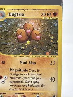 Dugtrio 010/165 Holo Expedition Base Set | Pokemon TCG - Image 3
