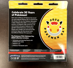Pokemon Day 2026 Collection (3 Booster Packs & Stamped PIKACHU Foil Promo!! - Image 2