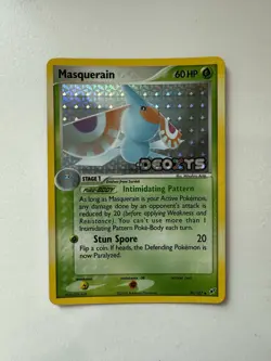 Masquerain 39/107 Pokemon: ex Deoxys STAMPED Reverse Holo (Lightly Played) LP - Image 1