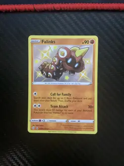 FALINKS SV074/SV122 SHINING FATES POKEMON (SHINY VAULT RARE, NM) - Image 1