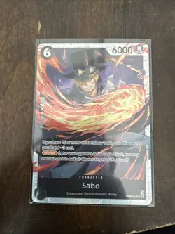One Piece TCG | Sabo PRB02-014 SR - One Piece Card the Best Vol. 2 NM - Image 1