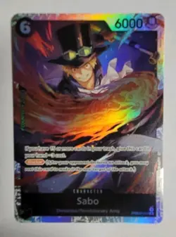 One Piece TCG | Sabo PRB02-014 SR - One Piece Card the Best Vol. 2 NM - Image 1