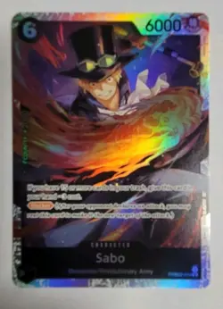 One Piece TCG | Sabo PRB02-014 SR - One Piece Card the Best Vol. 2 NM - Image 2