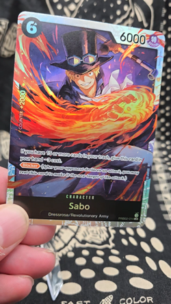 One Piece TCG | Sabo PRB02-014 SR - One Piece Card the Best Vol. 2 NM - Image 2