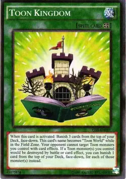 TOON KINGDOM YuGiOh YU GI OH Custom Anime Collectible Card - Image 1