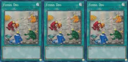 3x Fossil Dig | RA01-EN053 | PCR | 1st Ed | NM | YuGiOh - Image 1