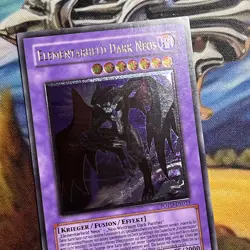 Yugioh Elemental Hero Dark Neos POTD-DE033 Ultimate Rare LP-NM Euro print - Image 2