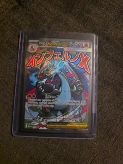 Mega Charizard x EX 023 Me: Mega Evolution Promo Holo Pokemon Card Mint - Image 1