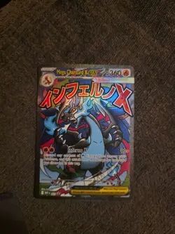 Mega Charizard x EX 023 Me: Mega Evolution Promo Holo Pokemon Card Mint - Image 3