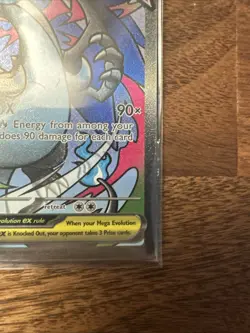Mega Charizard x EX 023 Me: Mega Evolution Promo Holo Pokemon Card Mint - Image 4